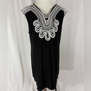NWOT Alfani Sleeveless Black Dress